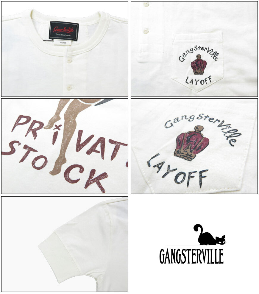 GANGSTERVILLE ギャングスタービル  GLADHAND グラッドハンド 半袖 Tシャツ