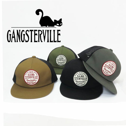 GANGSTERVILLE ギャングスタービル CIRCLE SIG - TRUCKER CAP トラッカー キャップ GLAD HAND グラッドハンド GSV51G01【2025年春夏新作】