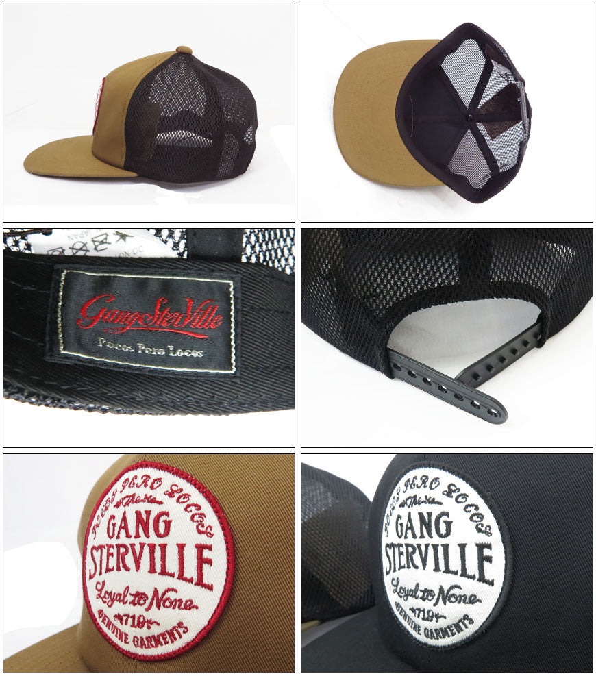 GANGSTERVILLE ギャングスタービル CIRCLE SIG - TRUCKER CAP トラッカー キャップ GLAD HAND グラッドハンド GSV51G01【2025年春夏新作】