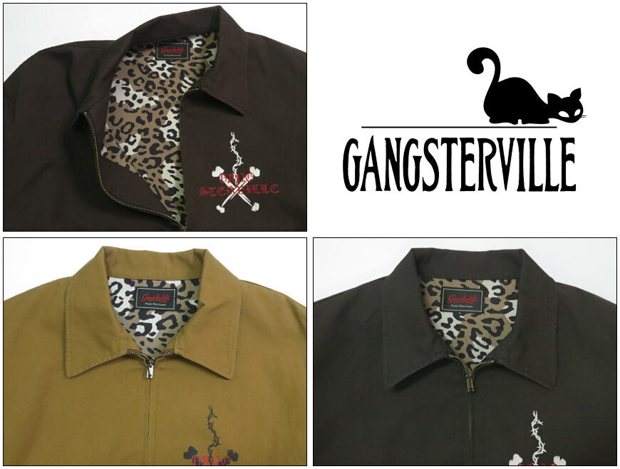 GANGSTERVILLE ギャングスタービル XXX JACKET スイングトップ ジャケット グラッドハンド GLAD HAND GSV5304 【2025年秋冬新作】