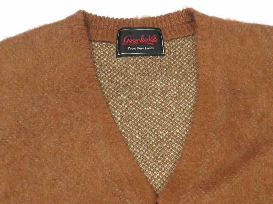 GANGSTERVILLE ギャングスタービル アクリルモヘア カーディガン VENICE HEART グラッドハンド GLAD HAND GSV5308 【2025年秋冬新作】