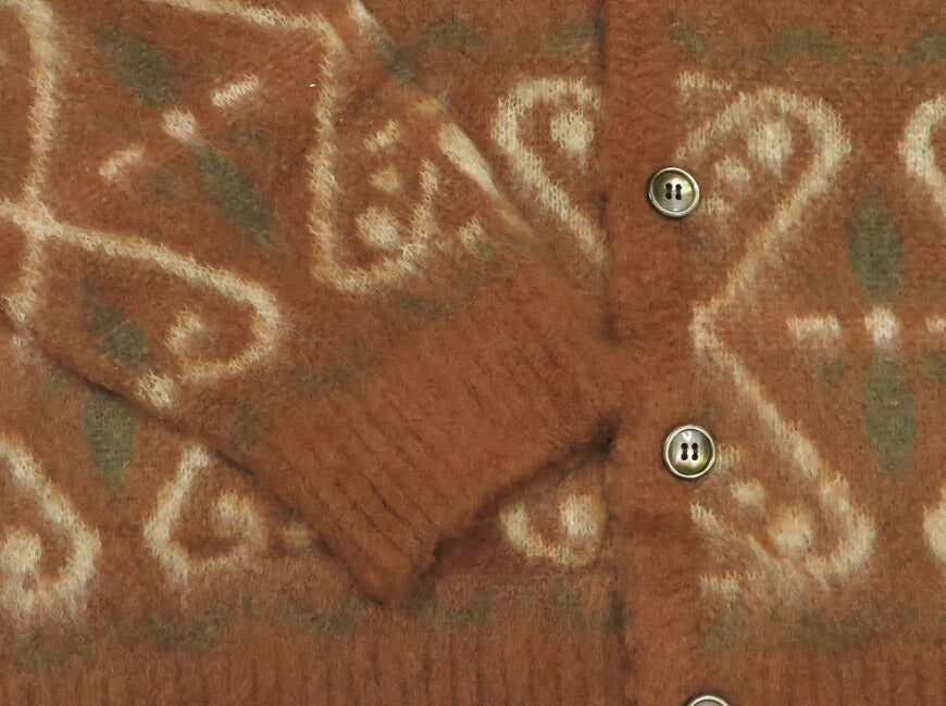 GANGSTERVILLE ギャングスタービル アクリルモヘア カーディガン VENICE HEART グラッドハンド GLAD HAND GSV5308 【2025年秋冬新作】