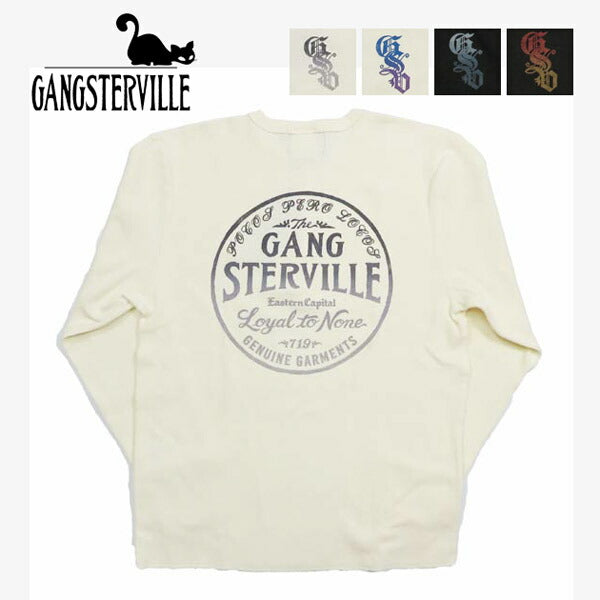 GANGSTERVILLEギャングスタービル長袖TシャツCIRCLESIGL/ST-SHIRTSGSV5311GLADHANDグラッドハンド【2025年秋冬新作】