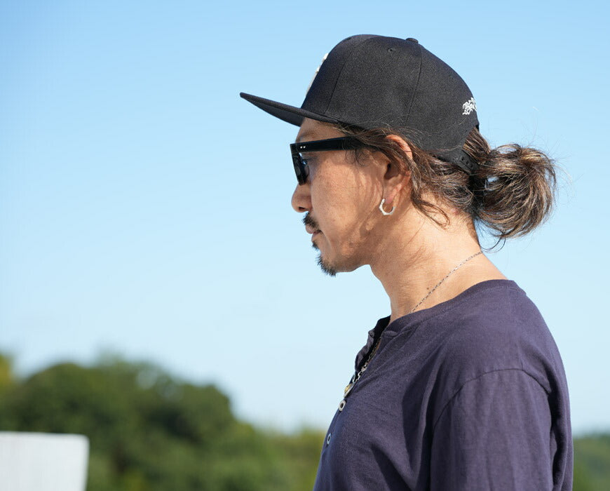 GANGSTERVILLE ギャングスタービル ロゴ刺繍 ベースボールキャップ LOCOS GLAD HAND グラッドハンド GSV53G01