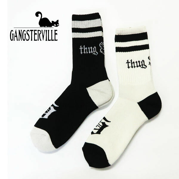 GANGSTERVILLE ギャングスタービル ソックス SACRED HEART 2足パック 靴下 GLAD HAND グラッドハンド GSV99G02【2025年秋冬新作】