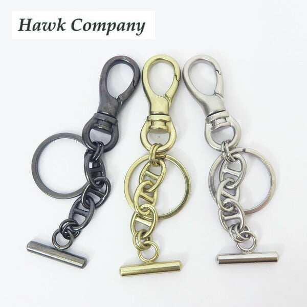 HAWK COMPANY ホークカンパニー カラビナ  キーホルダー キーフック ブラス 真鍮 アイアン 亜鉛合金 7550【2025年春夏新作】