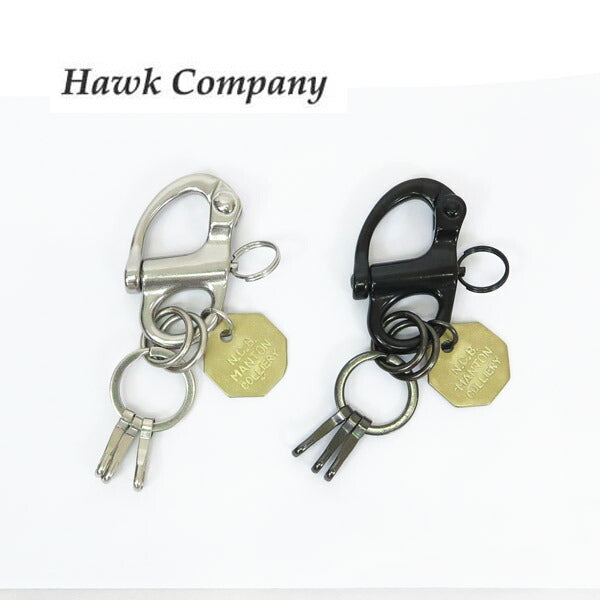 ホークカンパニー HAWK COMPANY カラビナ キーホルダー キーフック ブラス 7551【2025年春夏新作】