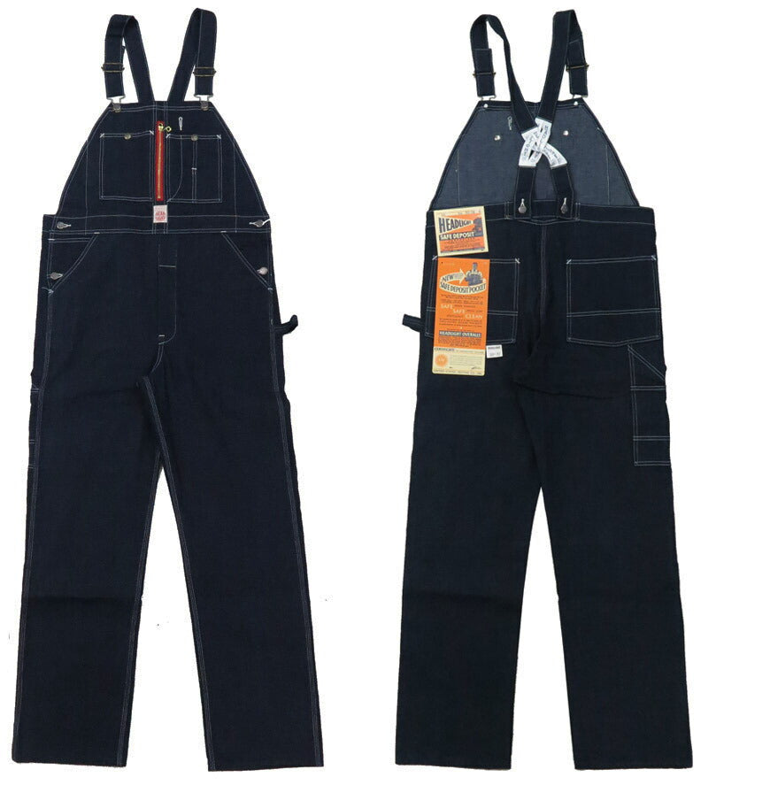 HEADLIGHT ヘッドライト 実名復刻 11oz. デニム LOW BACK オーバーオール サロペット ツナギ SUGAR CANE シュガーケーン HD42554 【2025年春夏新作】