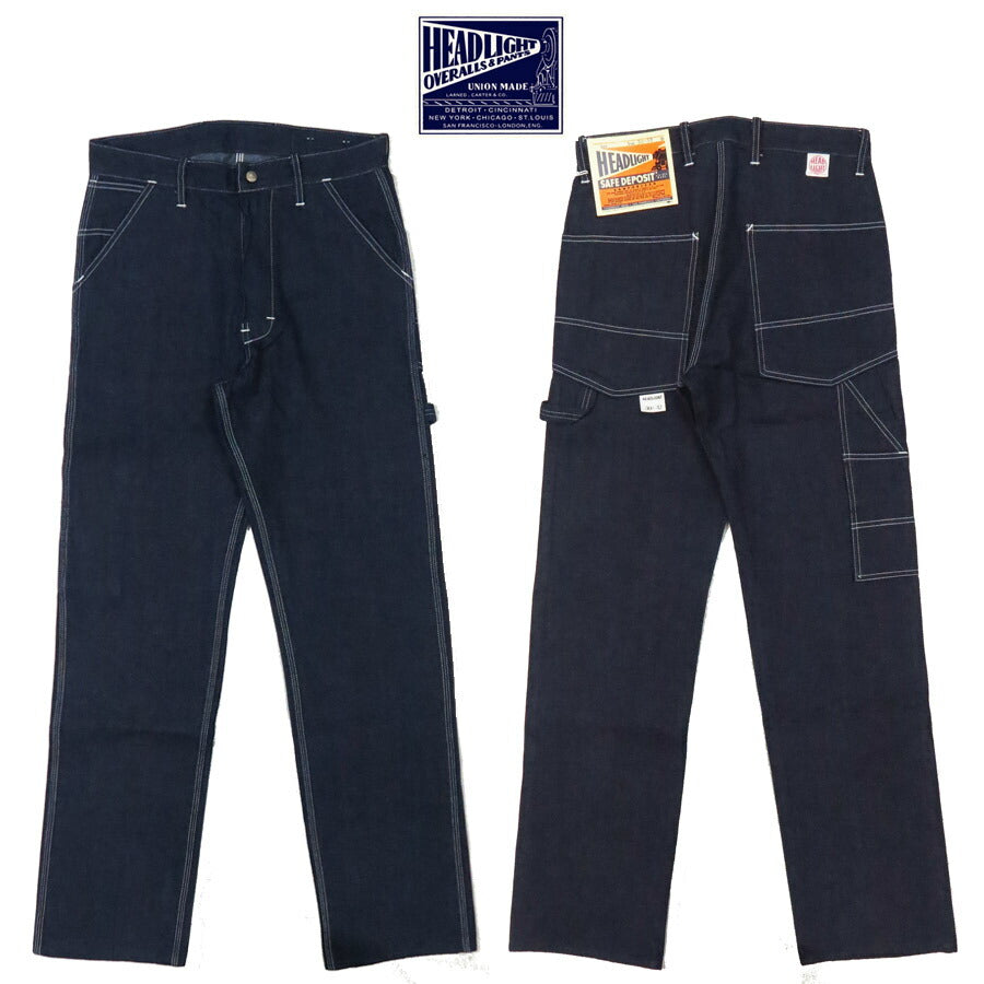 HEADLIGHT ヘッドライト 実名復刻 11oz. デニム ワーク パンツ ジップフライ ダンガリーズ SUGAR CANE シュガーケーン HD42555 【2025年春夏新作】