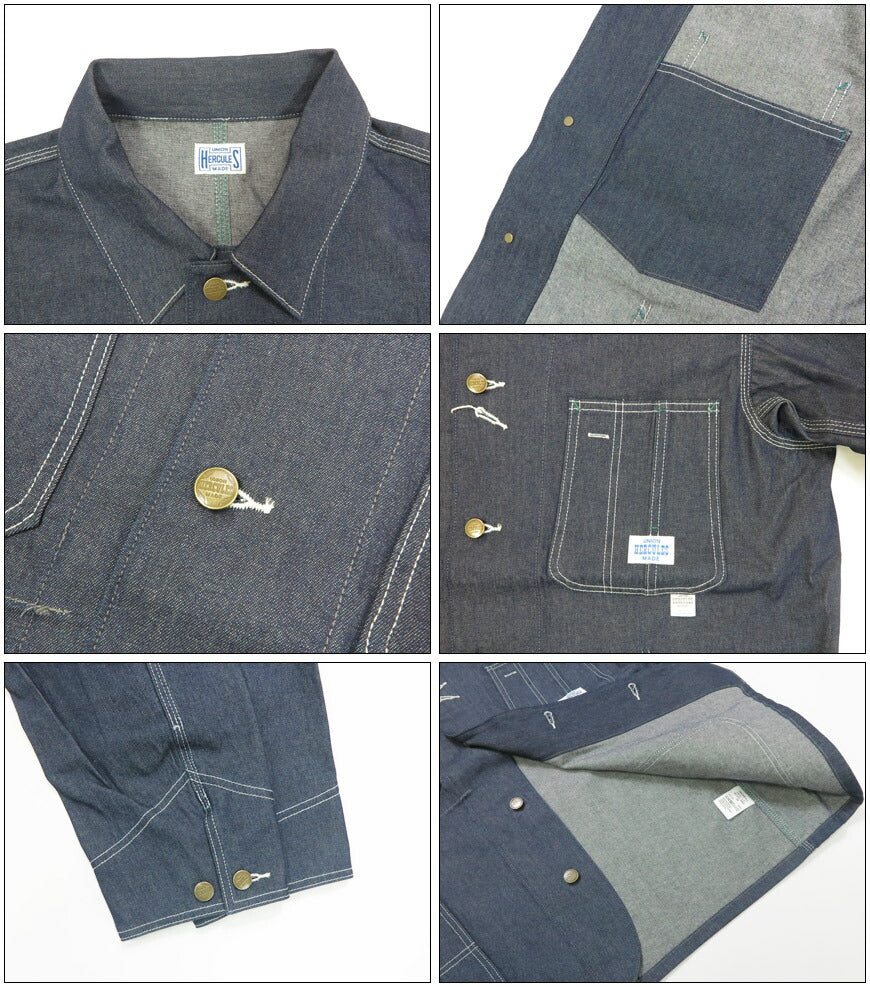 UNION HERCULES MADE ユニオン ヘラクレス メイド チョアジャケット ノンウォッシュ by JOHNBULL ジョンブル HE251L01-010【2025年秋冬新作】
