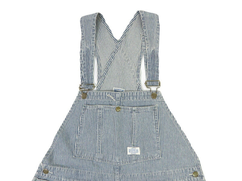 UNION HERCULES MADE ユニオン ヘラクレス メイド 10oz ヒッコリー  オーバーオール ユーズドウォッシュ by JOHNBULL ジョンブル HE251P01-211【2025年秋冬新作】