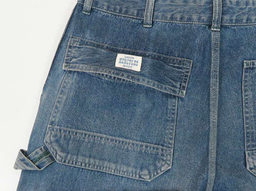 UNION HERCULES MADE ユニオン ヘラクレス メイド 10ozデニム ペインター ワークパンツ Wブリーチ by JOHNBULL ジョンブル HE251P03-116 【2025年春夏新作】