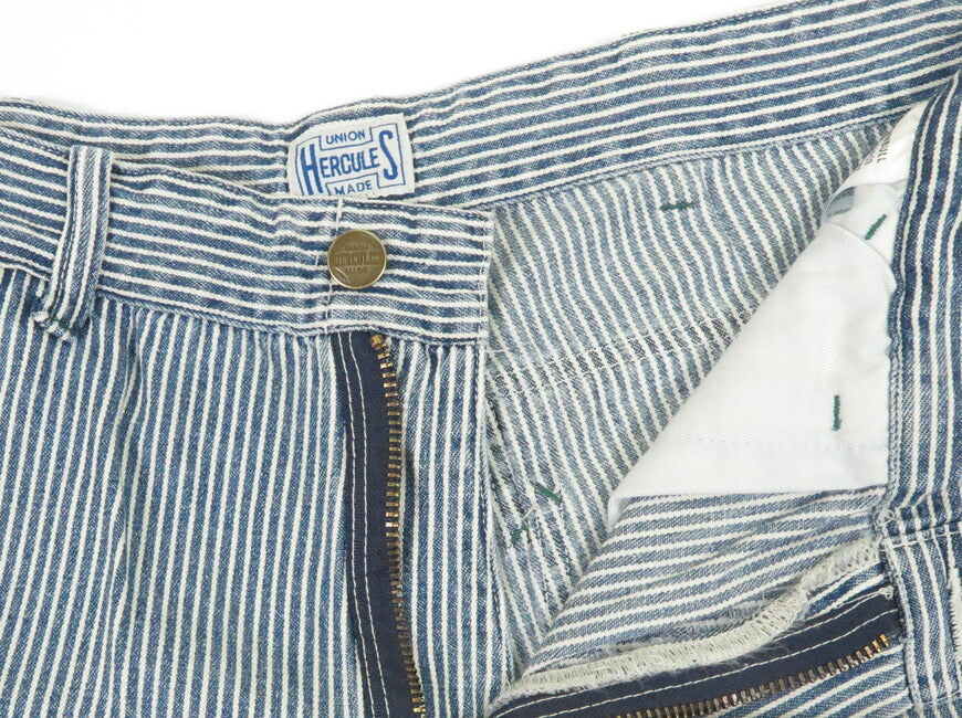UNION HERCULES MADE ユニオン ヘラクレス メイド 10ozデニム ペインター ワークパンツ ヒッコリー by JOHNBULL ジョンブル HE251P03-211 【2025年春夏新作】
