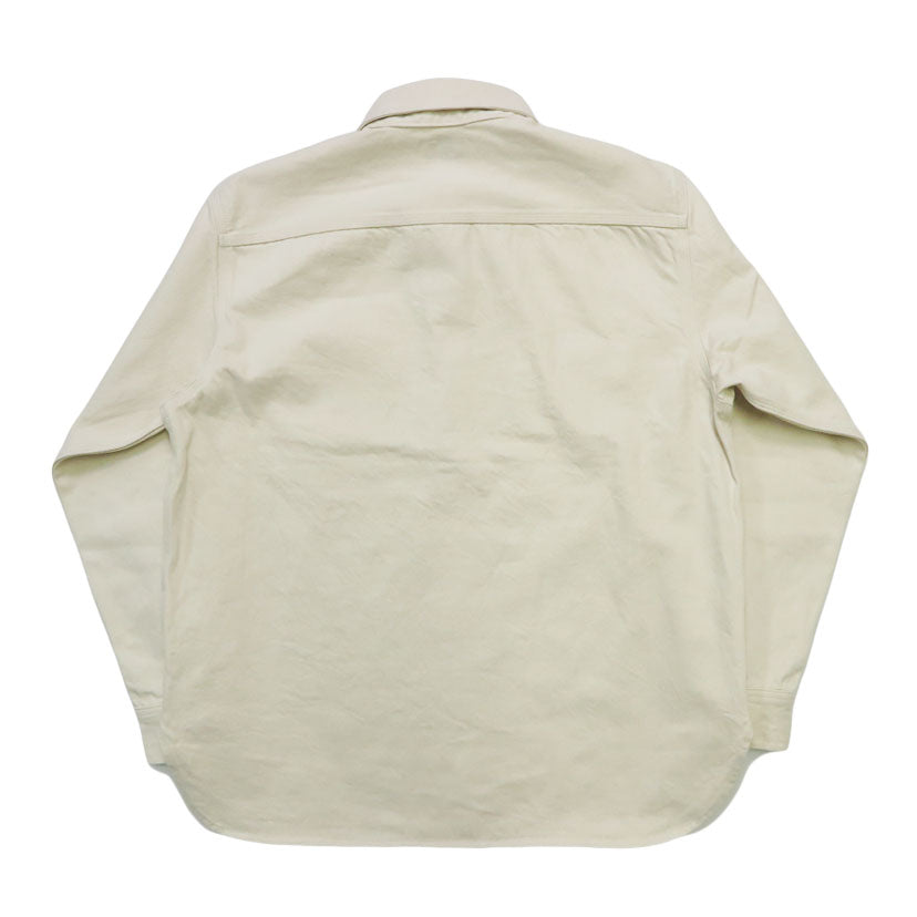 UNION HERCULES MADE ユニオン ヘラクレス メイド ハーフZIPシャツ ナチュラル by JOHNBULL ジョンブル HE251S03-003【2025年秋冬新作】