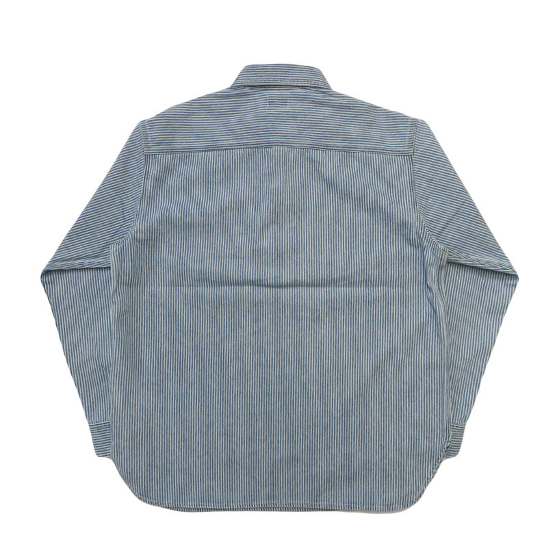 UNION HERCULES MADE ユニオン ヘラクレス メイド ハーフZIPシャツ ヒッコリーストライプ by JOHNBULL ジョンブル HE251S03-211【2025年秋冬新作】