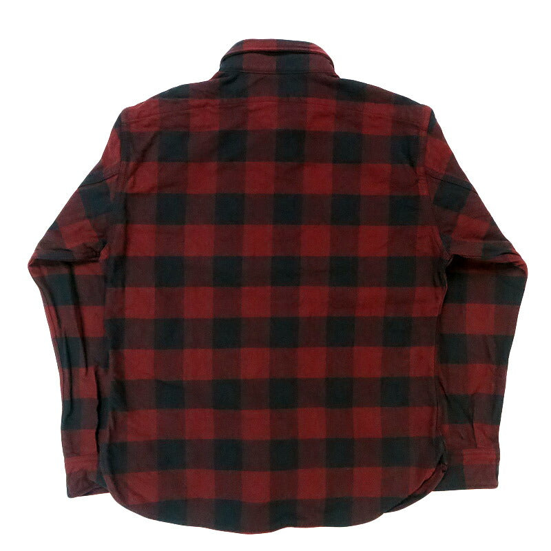 デラックスウェア DELUXEWARE 長袖 チェック フランネル シャツ ”50s BUFFALO CHECK” HV-00A【2025年秋冬新作】