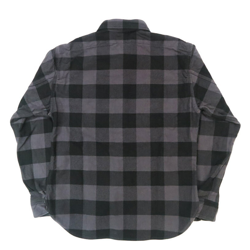 デラックスウェア DELUXEWARE 長袖 チェック フランネル シャツ ”50s BUFFALO CHECK” HV-00A【2025年秋冬新作】