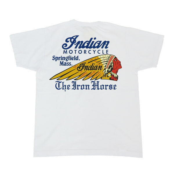 インディアンモーターサイクル Indian Motorcycle 半袖 プリント Ｔシャツ THE IRON IM79553【2025年春夏新作】