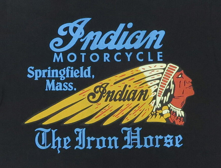 インディアンモーターサイクル Indian Motorcycle 半袖 プリント Ｔシャツ THE IRON IM79553【2025年春夏新作】