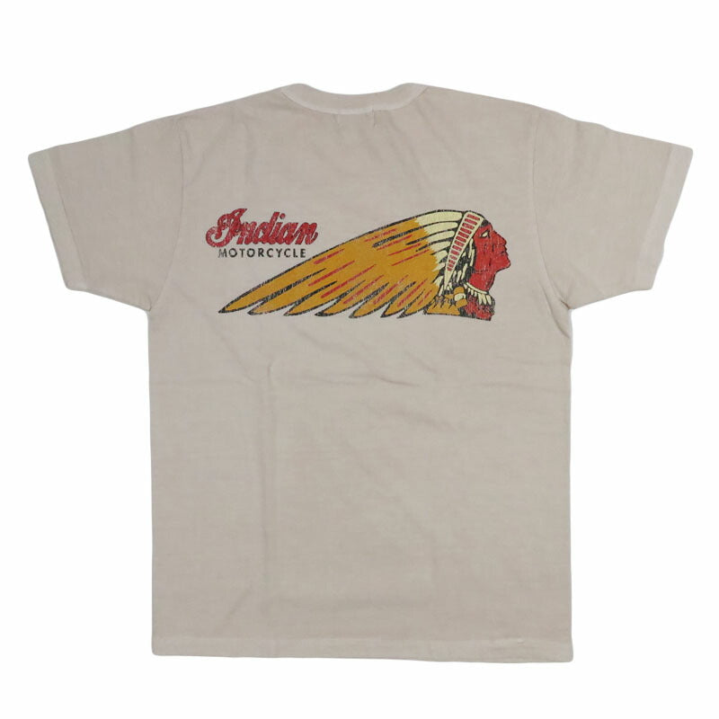 インディアンモーターサイクル Indian Motorcycle S/S POCKET T-SHIRTS “INDIAN HEAD” 半袖 ピグメントダイ ポケットＴシャツ IM79723【2026年春夏新作】