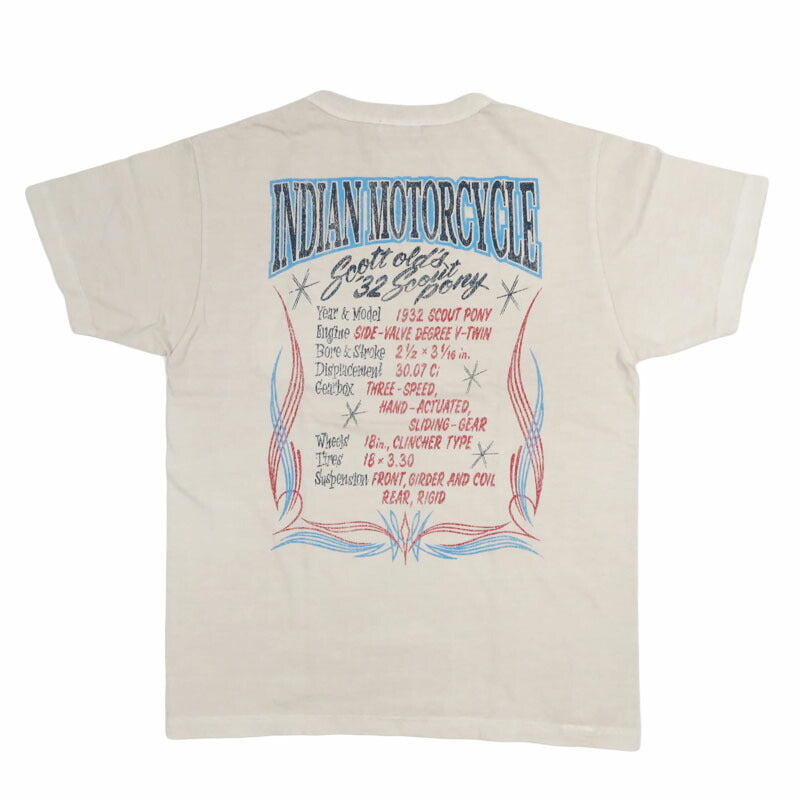 インディアンモーターサイクル Indian Motorcycle S/S POCKET T-SHIRTS “SCOUT PONY” 半袖 ピグメントダイ ポケットＴシャツ IM79724【2026年春夏新作】