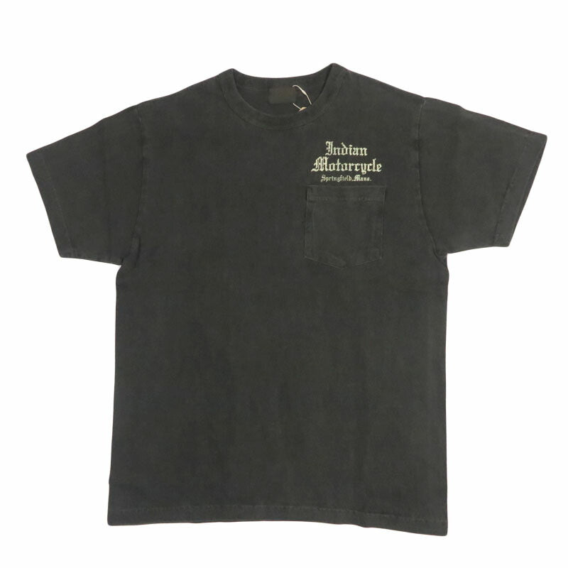 インディアンモーターサイクル Indian Motorcycle 半袖 ピグメントダイ ポケットＴシャツ “SCOUT PONY” IM79724【2026年春夏新作】