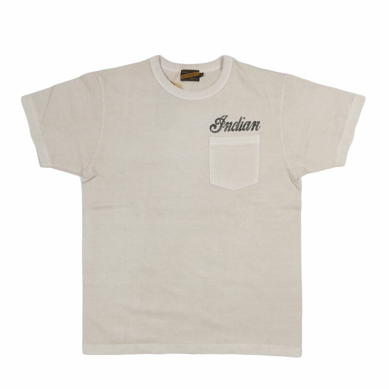 インディアンモーターサイクル Indian Motorcycle S/S POCKET T-SHIRTS “INDIAN AD” 半袖 ピグメントダイ ポケットＴシャツ IM79725【2026年春夏新作】