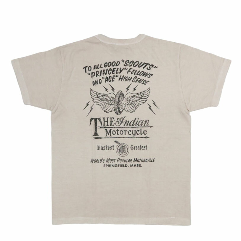 インディアンモーターサイクル Indian Motorcycle S/S POCKET T-SHIRTS “INDIAN AD” 半袖 ピグメントダイ ポケットＴシャツ IM79725【2026年春夏新作】