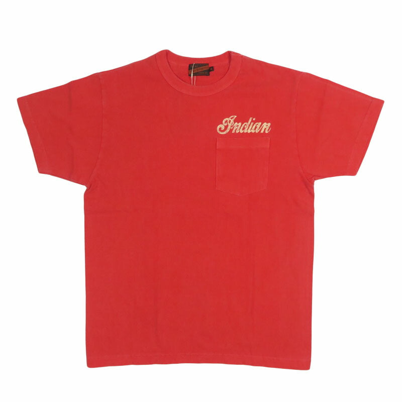 インディアンモーターサイクル Indian Motorcycle S/S POCKET T-SHIRTS “INDIAN AD” 半袖 ピグメントダイ ポケットＴシャツ IM79725【2026年春夏新作】