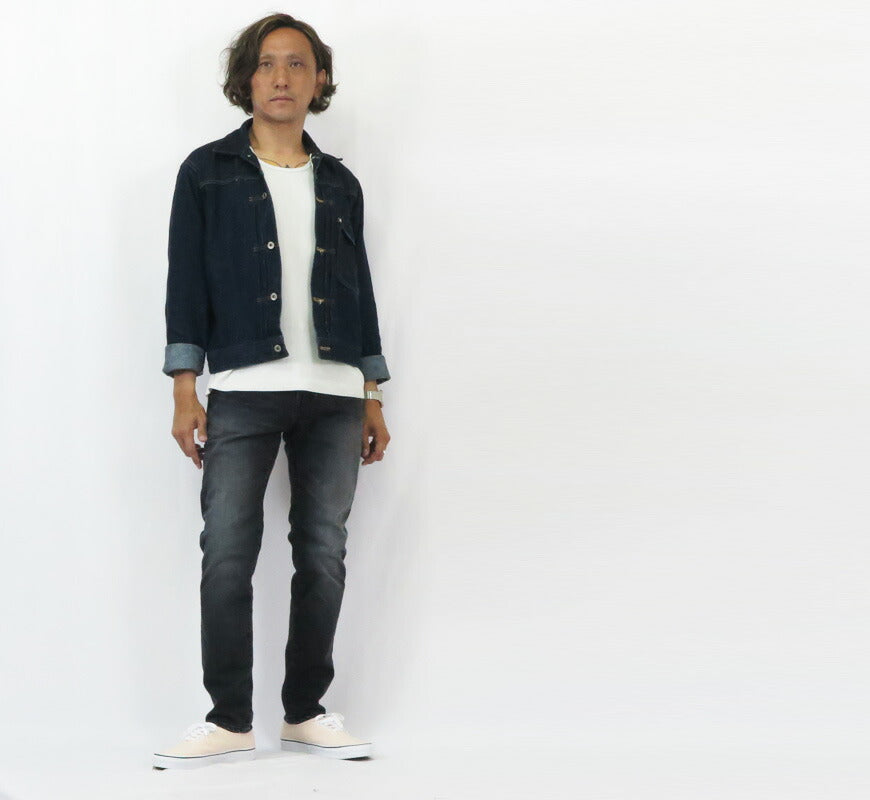 JAPAN BLUE JEANS ジャパンブルー ジーンズ 12oz アルティメイトストレッチデニム スリム グレー JBAG1326-B01 【2025年春夏新作】