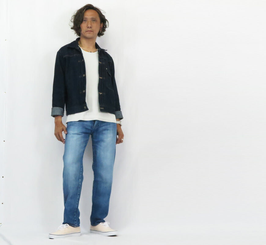 JAPAN BLUE JEANS ジャパンブルー ジーンズ 11oz デニム ストレート ユーズドウォッシュ JBAG1471-M01 【2025年春夏新作】