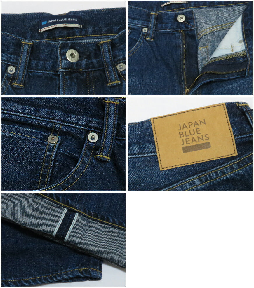 JAPAN BLUE JEANS ジャパンブルー ジーンズ 11oz デニム ワイド ディープインディゴ JBAG1571-D01 【2025年春夏新作】
