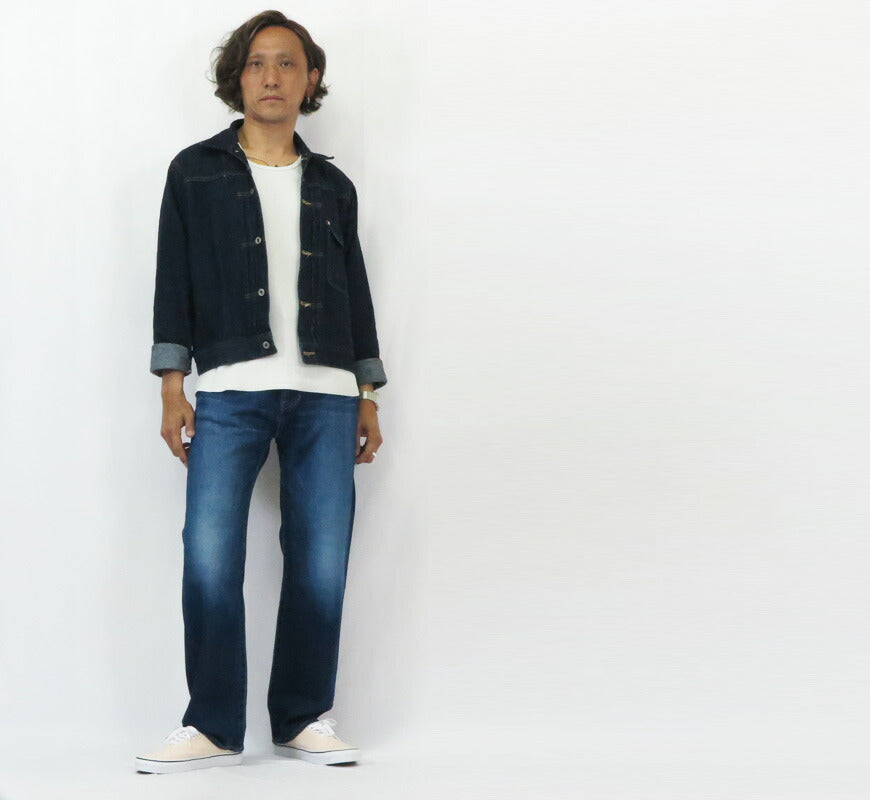 JAPAN BLUE JEANS ジャパンブルー ジーンズ 11oz デニム ワイド ディープインディゴ JBAG1571-D01 【2025年春夏新作】