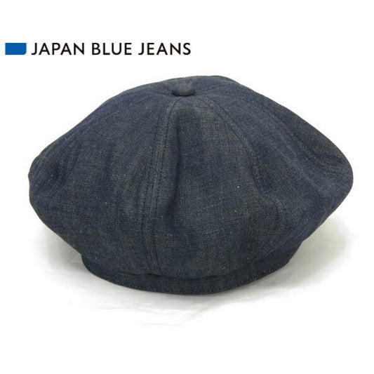 JAPAN BLUE JEANS ジャパンブルージーンズ  Denim Beret 10oz ミリタリーデニム 帽子 ベレーJBCA10035S 【2025年春夏新作】