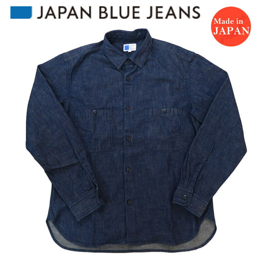 JAPAN BLUE JEANS ジャパンブルージーンズ 10oz デニム 長袖 ワーク シャツ JBLS10155S 【2025年春夏新作】