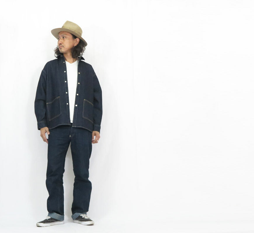 JAPAN BLUE JEANS ジャパンブルージーンズ 13oz デニム ビッグ シャツ ジャケット JBOT13155S 【2025年春夏新作】