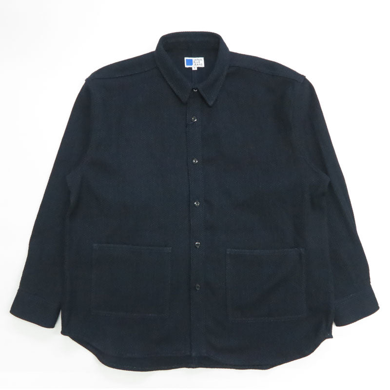 JAPAN BLUE JEANS ジャパンブルージーンズ 刺子 インディゴ ビッグシャツ ジャケット JBOT13175A 【2025年秋冬新作】