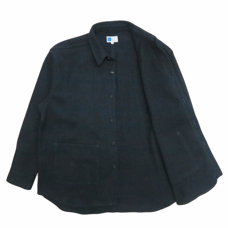 JAPAN BLUE JEANS ジャパンブルージーンズ 刺子 インディゴ ビッグシャツ ジャケット JBOT13175A 【2025年秋冬新作】