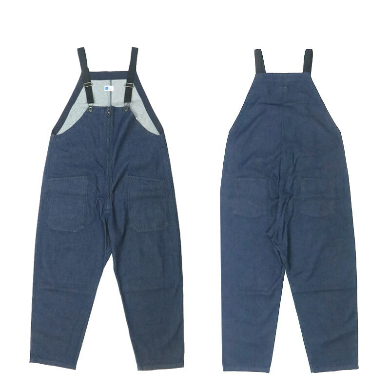 JAPAN BLUE JEANS ジャパンブルージーンズ ジップフロントオーバーオール インディゴ JBPT1022【2025年春夏新作】