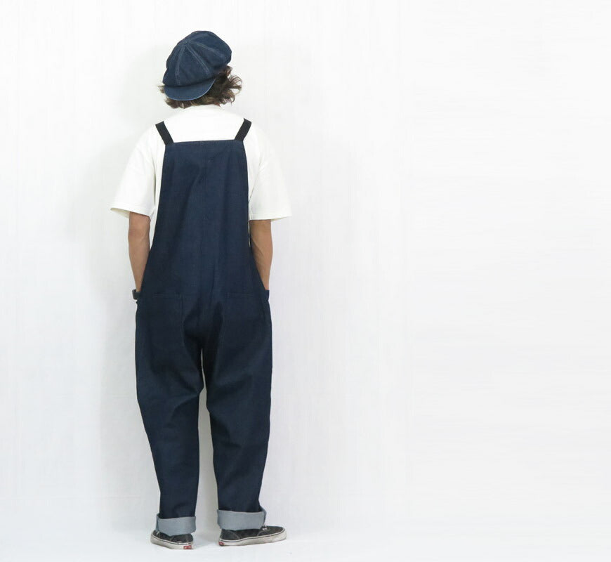 JAPAN BLUE JEANS ジャパンブルージーンズ ジップフロントオーバーオール インディゴ JBPT1022【2025年春夏新作】