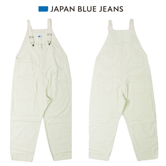 JAPAN BLUE JEANS ジャパンブルージーンズ ジップフロントオーバーオール ナチュラル JBPT1022-NAT【2025年春夏新作】