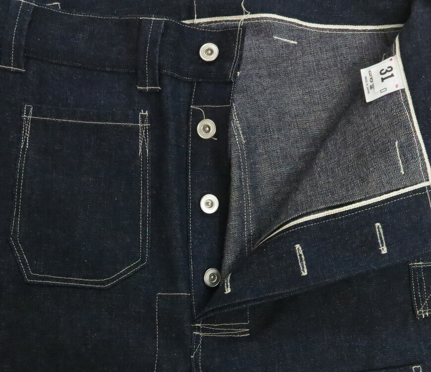 John Gluckow ジョングラッコー by WAREHOUSE ウエアハウス JG-01S デニム ワーク パンツ トラウザーズ ジーンズ 1910s Netmaker's Trousers 【2026年春夏新作】