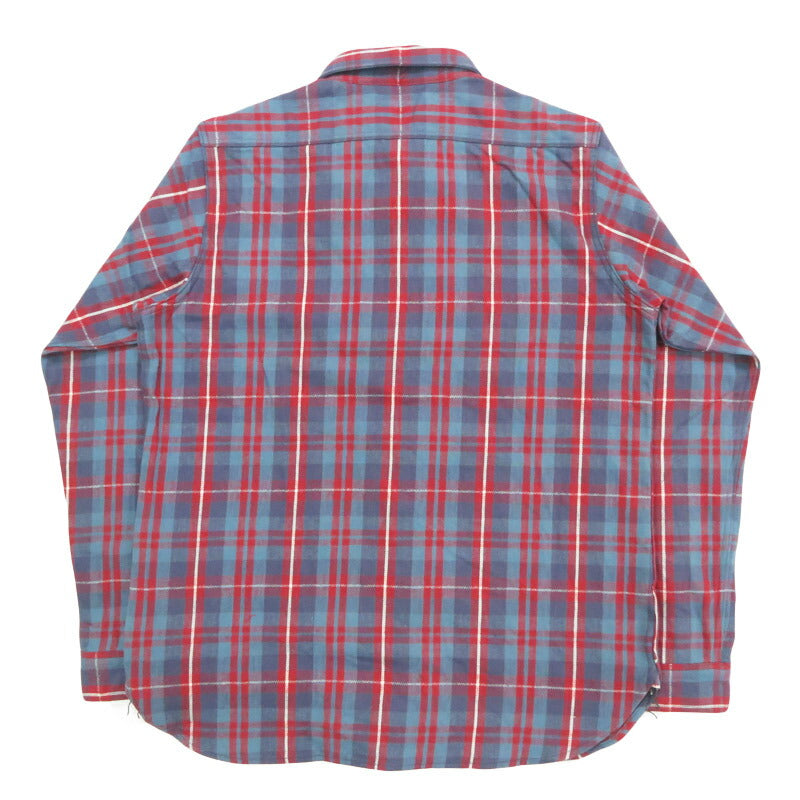John Gluckow ジョングラッコー 長袖 フランネルシャツ The Ancient Flannel JG-06-2 C柄 WAREHOUSE ウエアハウス 【2025年秋冬新作】