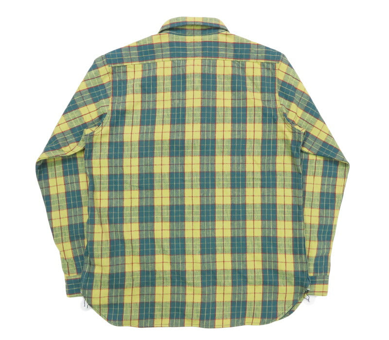 John Gluckow ジョングラッコー 長袖 フランネルシャツ The Ancient Flannel JG-06-2 D柄 WAREHOUSE ウエアハウス 【2025年秋冬新作】