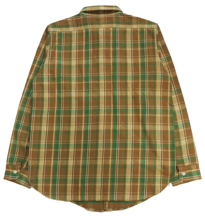 John Gluckow ジョングラッコー 長袖 フランネルシャツ 40's Storm Shirts JG-06 E柄 WAREHOUSE ウエアハウス 【2025年秋冬新作】