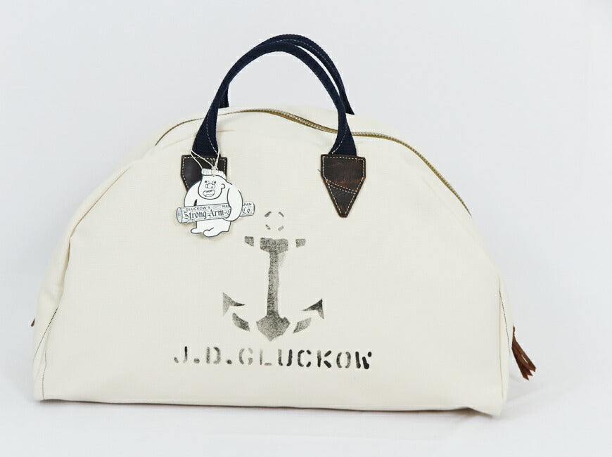 John Gluckow ジョングラッコー by WAREHOUSE ウエアハウス キャンバス セーラーズ・トランジット・バッグ Sailor's Transit Bag JG-B03 【2024-25年秋冬新作】