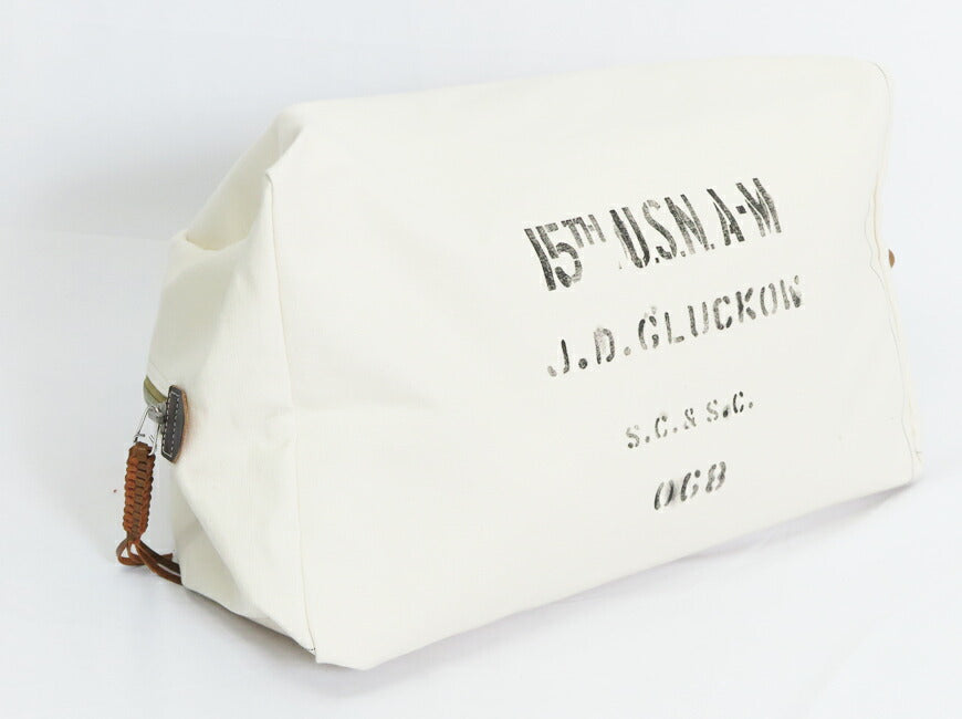 John Gluckow ジョングラッコー by WAREHOUSE ウエアハウス キャンバス セーラーズ・トランジット・バッグ Sailor's Transit Bag JG-B03 【2024-25年秋冬新作】