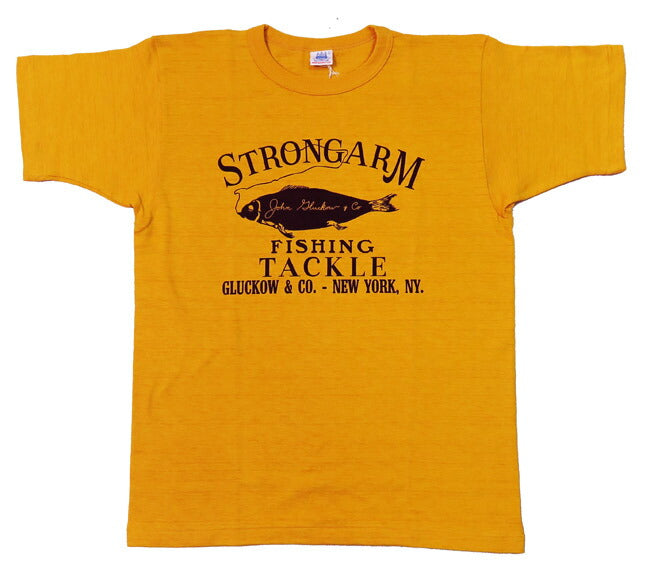John Gluckow ジョングラッコー 半袖 Tシャツ Fishing ウェアハウス WAREHOUSE JG-CS06 【2025春夏新作】