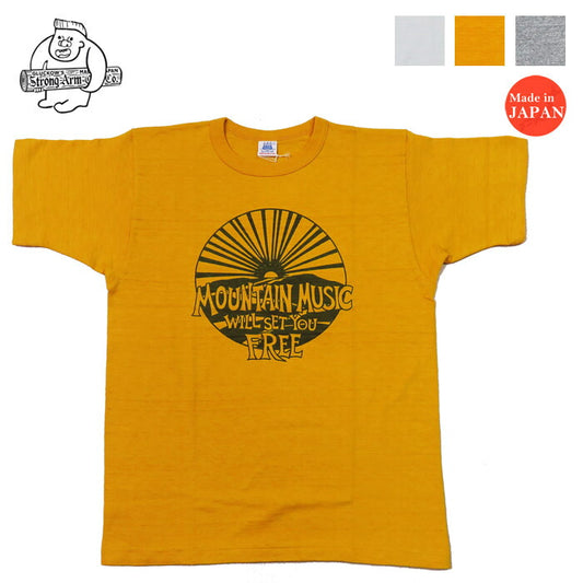 John Gluckow ジョングラッコー 半袖 Tシャツ Mountain Music ウェアハウス WAREHOUSE JG-CS06 【2025春夏新作】