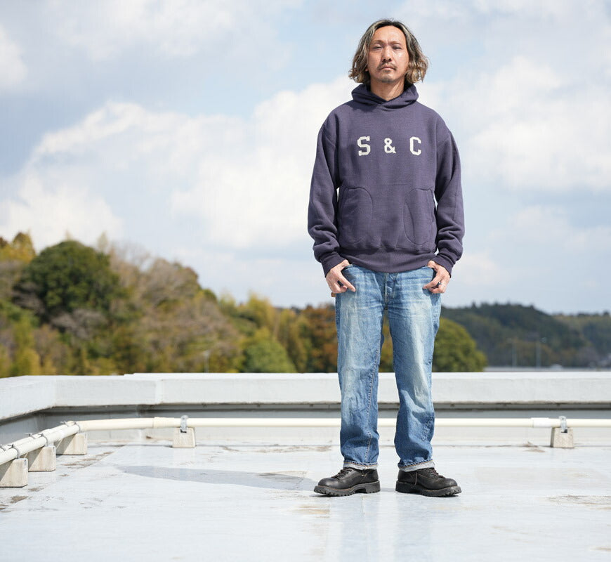 John Gluckow ジョングラッコー Lot JG-CS12 The Knockout Sweatparka アップリケ WAREHOUSE ウエアハウス 【2026年春夏新作】